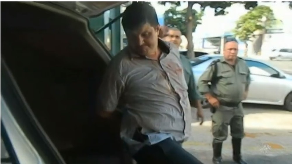 Ex-vereador foi preso logo após o crime — Foto: TV Verdes Mares/Reprodução